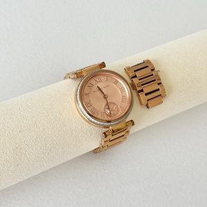 Michael Kors Rose Gold Watch